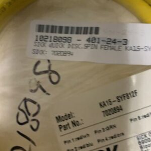 NEW SICK OPTIC 7020894 CONNECTOR CORD MODEL:KA15-SYF812F IN SEALED BAG! - Image 3
