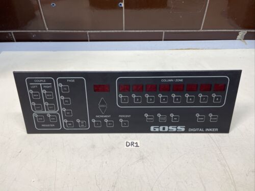 Goss Digital Inker E78102 Graphic Panel Display Screen *Warranty* Main Image