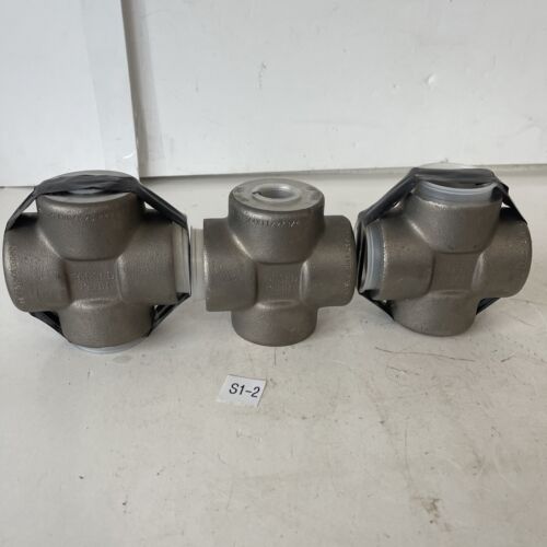 *NEW* SB425 Inc. Forged Penn 1.5”x .75”x 1.5”x .75” 3000 Socket Weld X Pipe Main Image