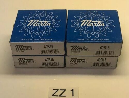 New Martin Sprocket 40B15 (qty 4) Main Image
