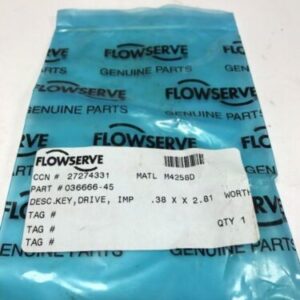 New! Flowserve Impeller Key 036666-45 *Fast Shipping* Warranty! - Image 2