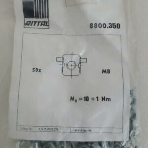 *NEW FACTORY SEALED* BAG OF 50 Rittal TS 8800.350 M8 Captive Nuts + Warranty! - Image 2