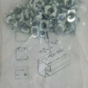 *NEW FACTORY SEALED* BAG OF 50 Rittal TS 8800.350 M8 Captive Nuts + Warranty! - Image 6