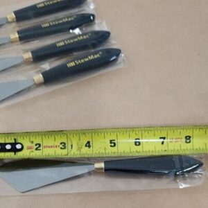 *BRAND NEW* [5] StewMac Rounded Edge Guitar Repair Palette Knife + Warranty! - Image 5