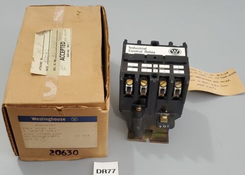 *NEW* Westinghouse ARB440AR Control Relay 300V 10 Amp 120V Coil + Warranty! Main Image