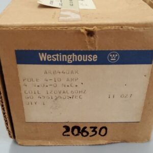 *NEW* Westinghouse ARB440AR Control Relay 300V 10 Amp 120V Coil + Warranty! - Image 12