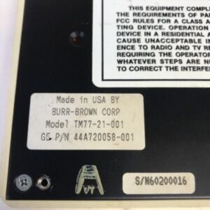 General Electric Operator Interface TM77-21-001 *Fast Shipping* Warranty! - Image 5