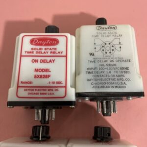(4) DAYTON SOLID STATE TIME DELAY RELAYS 2-6X153E,1-5X828F,1-5X828 FAST SHIPPING - Image 3