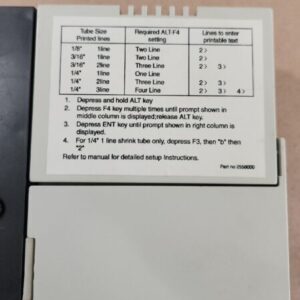 *PREOWNED* Panduit LS4H Heat Shrink Tube Marking System & LS4H-2 + Warranty! - Image 5