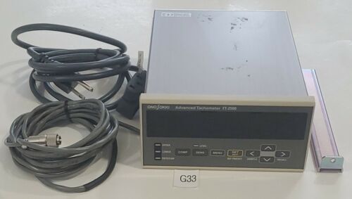 *PREOWNED* Ono Sokki FT-2500 Advanced Tachometer & Cordsets + Warranty! Main Image