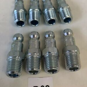 McMaster-Carr 95815K69 Try-Flate Shape Hose Coupling Plug 1/4” Nptf Male 8qty - Image 1