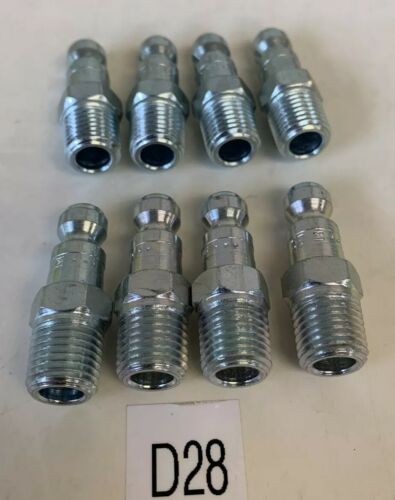 McMaster-Carr 95815K69 Try-Flate Shape Hose Coupling Plug 1/4” Nptf Male 8qty Main Image
