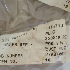 *NEW OLD STOCK* SPX 751052300001000 Trim Assembly Kit Stem Plug Cage + Warranty! - Image 19