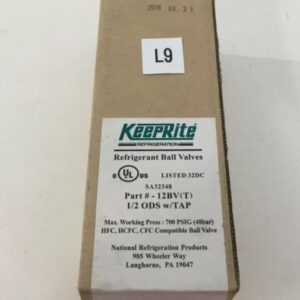 *New In Box Keeprite 12BV(T) 1/2 ODS w/ TAP Warranty - Image 1