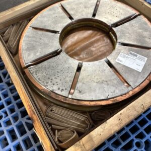 *New* GE 999D270G0002 Turbine Thrust Bearing Plate Copper Backed 24” Diameter - Image 2