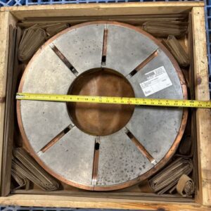 *New* GE 999D270G0002 Turbine Thrust Bearing Plate Copper Backed 24” Diameter - Image 8