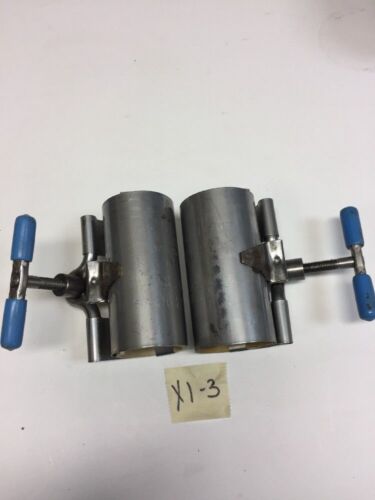 LOT OF 2 MORRIS G-1501 38-1MM QUICK COUPLING CLAMP FAST SHIPPING! WARRANTY Main Image