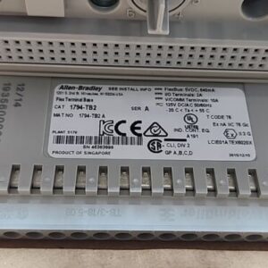 *BRAND NEW SURPLUS* Allen-Bradley 1794-TB2 /A Flex Terminal Base + Warranty! - Image 5