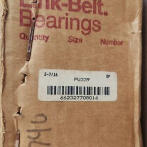 *FACTORY SEALED* Link-Belt PU339 Pillow Block Bearing 2-7/16" Bore + Warranty! - Image 3