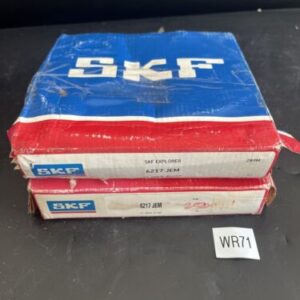 6217AV SKF New Single Row Ball Bearing (Lot Of 2) - Image 1