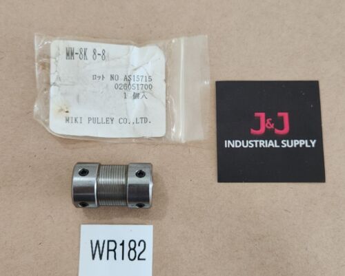*BRAND NEW* Miki Pulley MM-8K 8-8 Flexible Shaft Coupling 8mm Bore + Warranty! Main Image