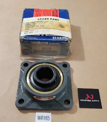 *BRAND NEW* SealMaster ESF-24 Bearing 1-1/2" Bore 4-Bolt Flange + Warranty! Main Image