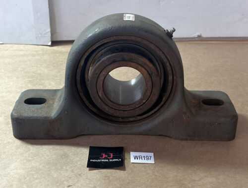 NEW W/SHELF WEAR- Link-Belt Bearing 2 7/16" 2 Bolt Pillow Block Bearing PE-U339 Main Image
