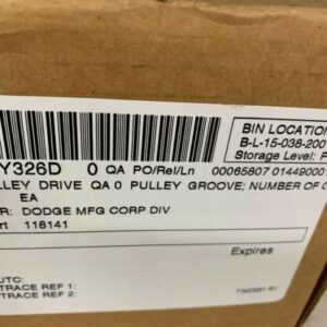 New Dodge Taper Lock V Belt Pulley 118141 Warranty Fast Shipping - Image 3