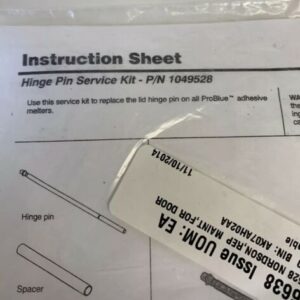 NEW OLD STOCK! NORDSON HINGE PIN SERVICE KIT 1049528 FAST SHIPPING! - Image 4
