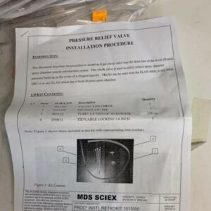 MDS SCIEX Pressure Relief Valve Kit 1011050 (Lot Of 19) Fast Shipping!~Warranty~ - Image 6