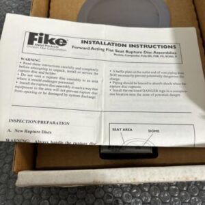 Fike 3in.61130225 Poly-SD Rupture Disc NIB Fast Shipping + Warranty - Image 4