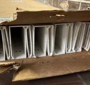 *New* Panduit F2X4WH6 Wire Duct Narrow Slot White 2.25W x 4D x 72L (Qty Of 10) - Image 6