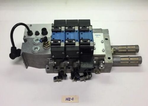 Festo Pneumatic Assembly W/ (1)VIGP-04-FB-D-1, (4)VIGI-04-D-1, (3) VL-5/2-D-1-FR Main Image
