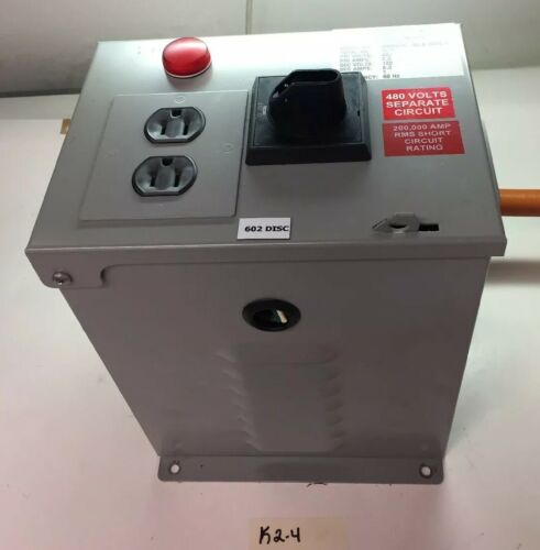 DAYKIN ELECTRIC GMDGTA-05BZ872U TRANSFORMER DISCONNECT SWITCH 480V, 1000VA, 2.3A Main Image