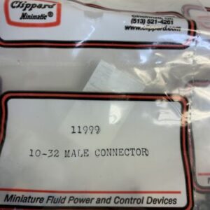 New Factory Packaging of 10 Clippard 11999 Male Connector 10-32 (Lot Of 10) - Image 2