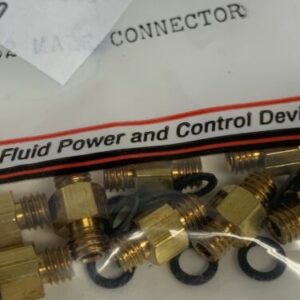 New Factory Packaging of 10 Clippard 11999 Male Connector 10-32 (Lot Of 10) - Image 3