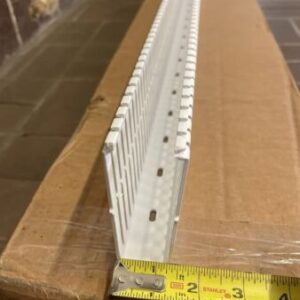 *New* Panduit F1X4WH6 Wire Duct Narrow Slot White 1.25W x 4D x 72L (Qty Of 10) - Image 4