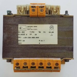 *PREOWNED* Conforme Norme Transformer 450VA CLASS E IP20 50/60HZ 20-230-460-600 - Image 2