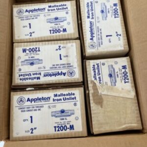 *NEW* 2” Form 35 Conduit Body Malleable Iron Appleton Unilet T-200M (LOT 5) - Image 4