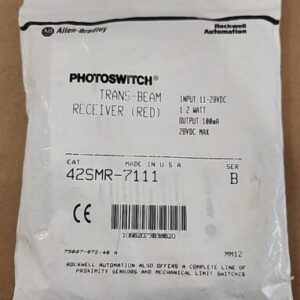 *BRAND NEW* Allen-Bradley 42SMR-7111 /B Trans-Beam Reciever (RED) 28V + Warranty - Image 2
