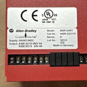 NEW W/BOX Allen Bradley 440R-G23110 Safety Relay MSR124RT 24VAC/DC -250VAC/24VDC - Image 8