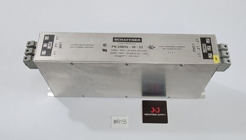 *PREOWNED* Schaffner FN 258HV-30-33 Line Filter 3-Ph 30A 3x690 400V + Warranty! Main Image