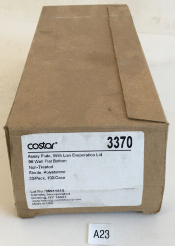 *New~Open~Box* Costar 3370 Assay Plate Flow Evaporation Lid *Half-Full* Main Image