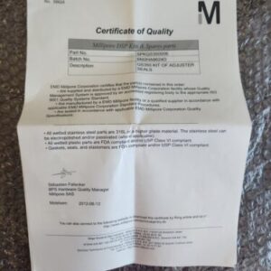 🆕️ Millipore SPKQS350006 QS350 Adjuster Seal Kit ⚡️🇺🇸 SHIP+WARRANTY - Image 12