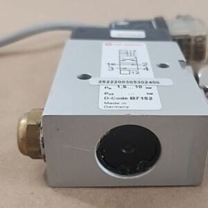 *PREOWNED* Norgren 2622200305302400 Valve 2-Pos 4-Way w/ Herion 3052 + Warranty! - Image 4