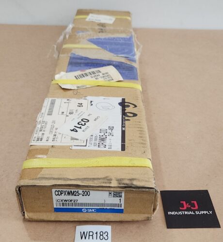 *NEW FACTORY SEALED* SMC CDPXWM25-200 Guided Cylinder Slide Unit + Warranty! Main Image