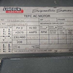 Stock AA-23163-1 Gear Reducer 32:1 & Lincoln TF5334CN 1/3 HP Motor ⚡️🇺🇸 SHIP - Image 3