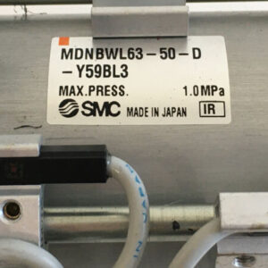 *Pre-Owned* SMC MDNBWL63-50-D-Y59BL3 MAX.PRESS. 1.0MPa + *Warranty* - Image 2