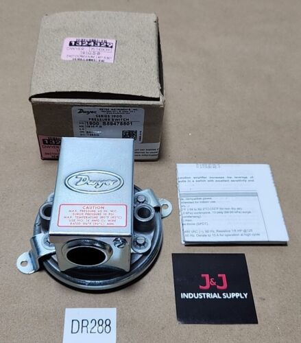 *NEW* Dwyer Instruments 1900 S59475501 Pressure Switch 1910-5-B 🇺🇸 + Warranty! Main Image