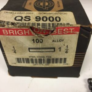 Brighton Best Lot Of 47 1 1/4 X1/4 QS9000 Dowel Pins Fast Shipping! - Image 4